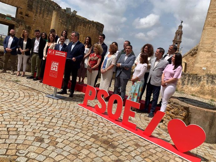 Presentación de la candidatura del PSOE-A por Sevilla