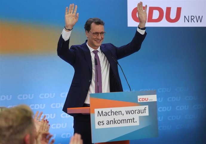 El ministro principal de Renania del Norte-Westfalia, Hendrik Wuest (CDU)