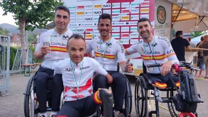 España termina con once medallas la Copa del Mundo de Elzach de ciclismo adaptado