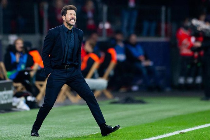 Archivo - Diego Pablo Simeone, técnico del Atlético de Madrid