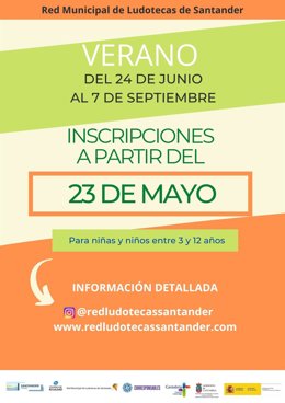 Cartel de las ludotecas