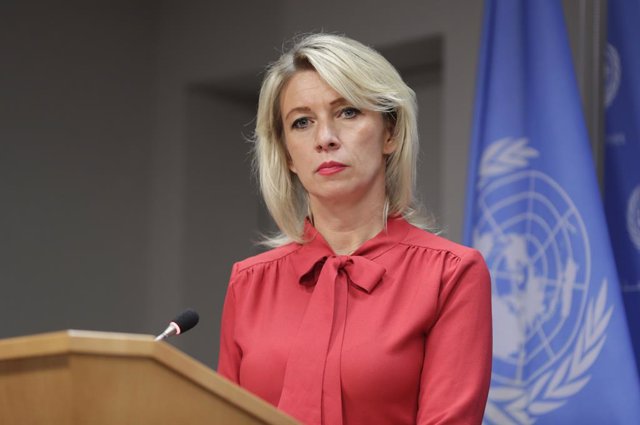 La portaveu del Ministeri d'Afers exteriors de Rússia, Maria Zajarova.