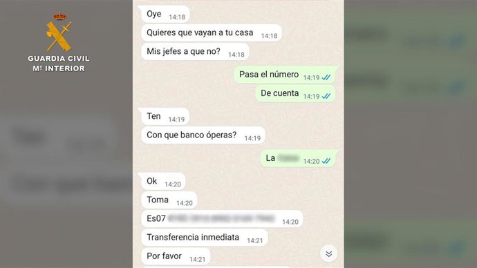 La Guardia Civil alerta de un aumento de casos "preocupante" de extorsión sexual en la isla de Gran Canaria, pidiendo cantidades de hasta 10.000 euros