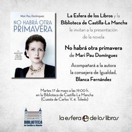Presentación del libro de Mari Pau Domínguez en Toledo