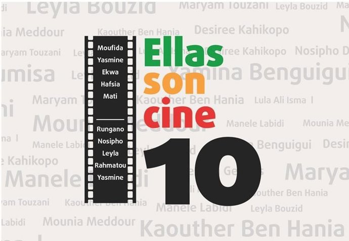 Cartel de la muestra 'Ellas son cine'