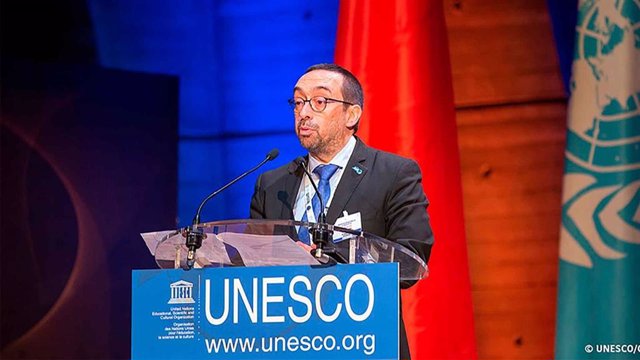Daniel Burgos, director de UNIR iTED, en una conferencia anterior de UNESCO.