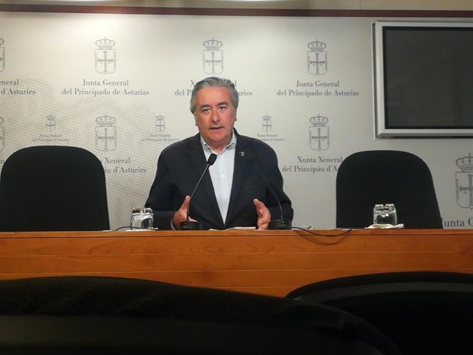 El portavoz adjunto del PP en la Junta General, Pablo González