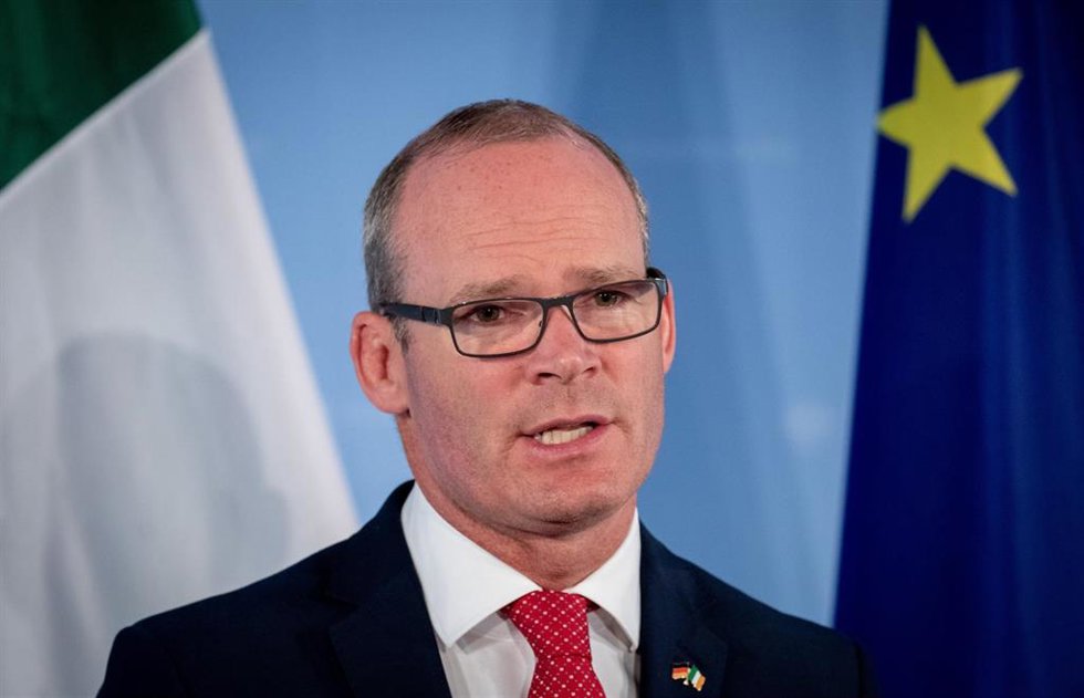 Archivo - El ministro de Exteriores de Irlanda, Simon Coveney