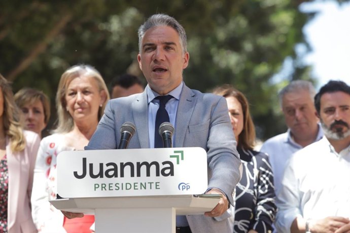 El coordinador general del PP, Elías Bendodo