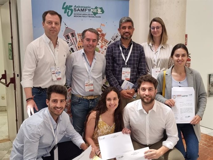 Médicos rehabilitadores del Virgen del Rocío logran cuatro premios en el congreso andaluz de la especialidad.