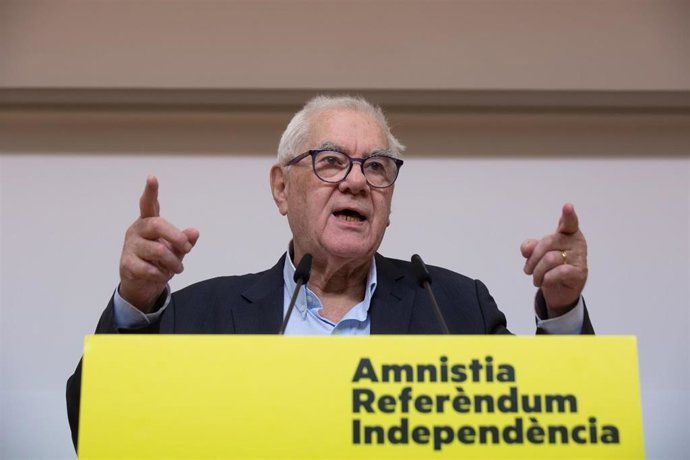 El líder de ERC en el Ayuntamiento de Barcelona, Ernest Maragall.