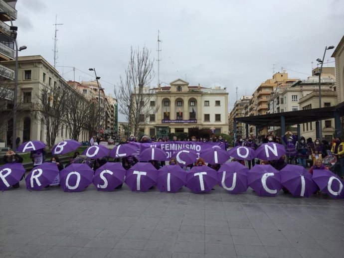 Archivo - Movilización feminista por la abolición de la prostitución