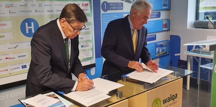 La Fundación del Hidrógeno de Aragón y H2 Clipper firman un acuerdo de para el transporte de esta tecnología.