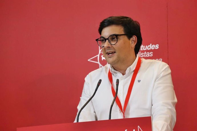 El secretario general de Juventudes Socialistas de Salamanca, Kevin Pérez.