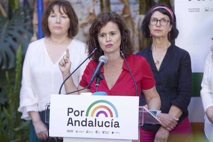 La representante de Más País Andalucía, Esperanza Gómez