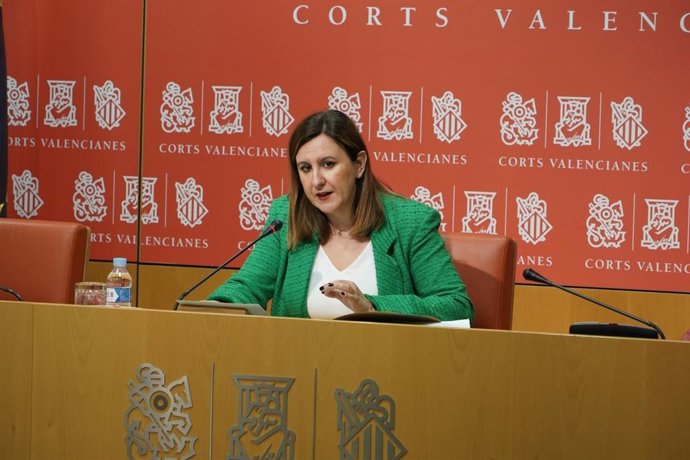 La Síndica del Grupo Popular en Les Corts, M José Catalá,