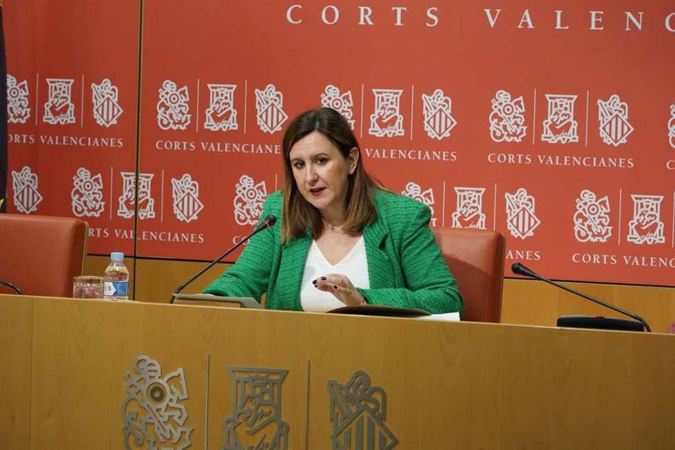 La Síndica del Grupo Popular en Les Corts, M José Catalá,
