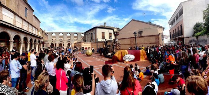 Certamen de circo en Olmedo seguido por más de 5.000 personas.