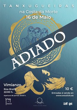 Tanxugueiras aplaza su concierto en Vimianzo (A Coruña) por el fuerte viento y actuará este martes a las 21,30