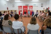 PSOE Cádiz pide a las mujeres que "se rebelen" contra "los enemigos de la igualdad" y sean "palanca del cambio"