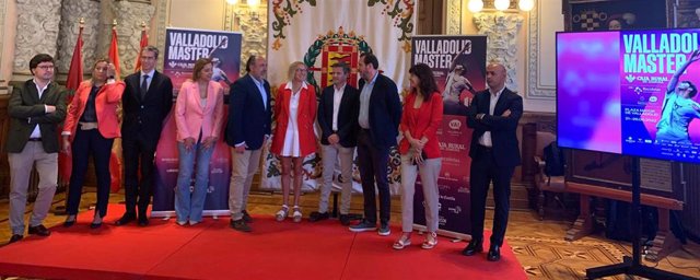 Presentación del Valladolid Master del World Pádel Tour 2022.