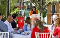 Ángeles Férriz (PSOE-A) llama a votar el 19J desde "la reflexión" porque "nos jugamos avanzar o retroceder"