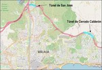 Formalizado por 7,5 millones las obras para adecuar y modernizar los túneles de San José y Cerrado Calderón en Málaga