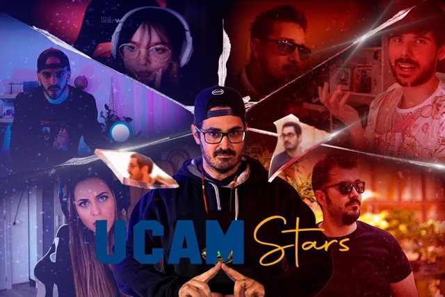 Fotografía de la presentación de los nuevos perfiles de 'UCAM Stars'