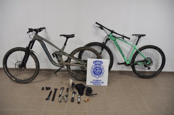 Detenidos Olicia Nacional Robos Bicicle