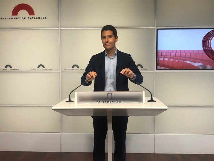 El portaveu de Cs al Parlament, Nacho Martín Blanco