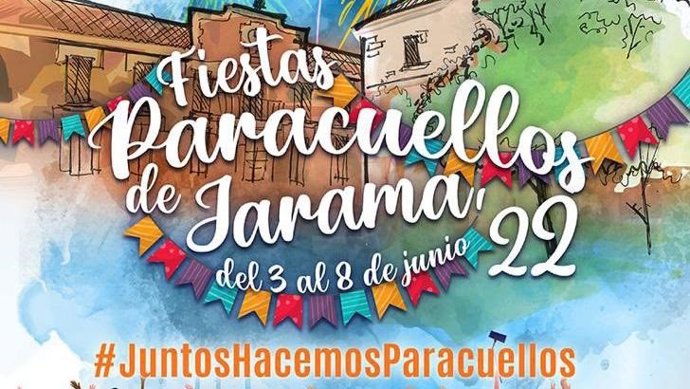 Cartel de las Fiestas de Paracuellos de Jarama 2022