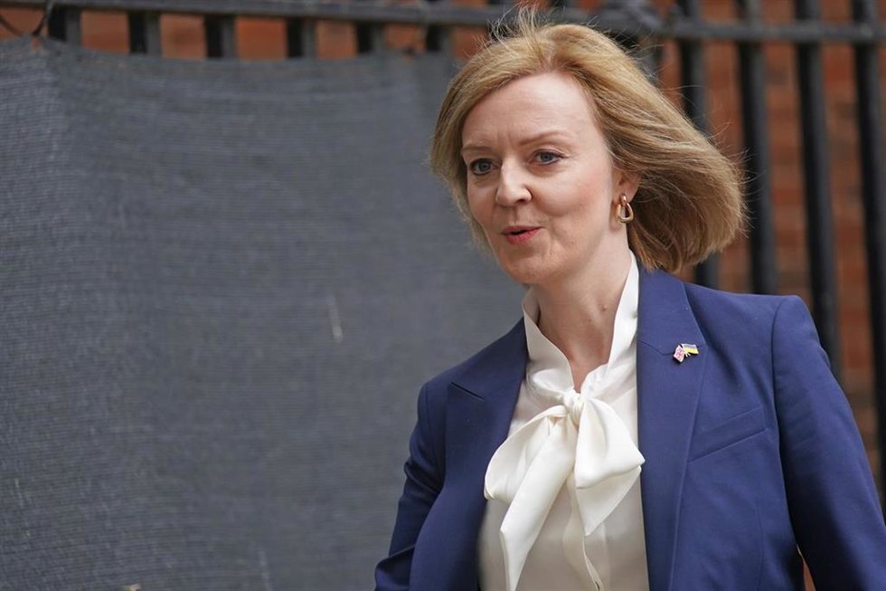 Liz Truss, ministra de Exteriores de Reino Unido