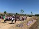 La Vía Verde del Guadalimar, en la provincia de Jaén, homenajea a los fallecidos por covid-19 con la Senda del Recuerdo