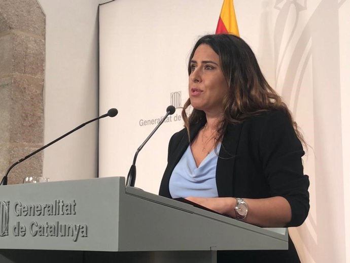 La portavoz del Govern, Patrícia Plaja