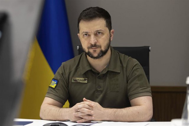 El president d'Ucraïna, Volodímir Zelenski