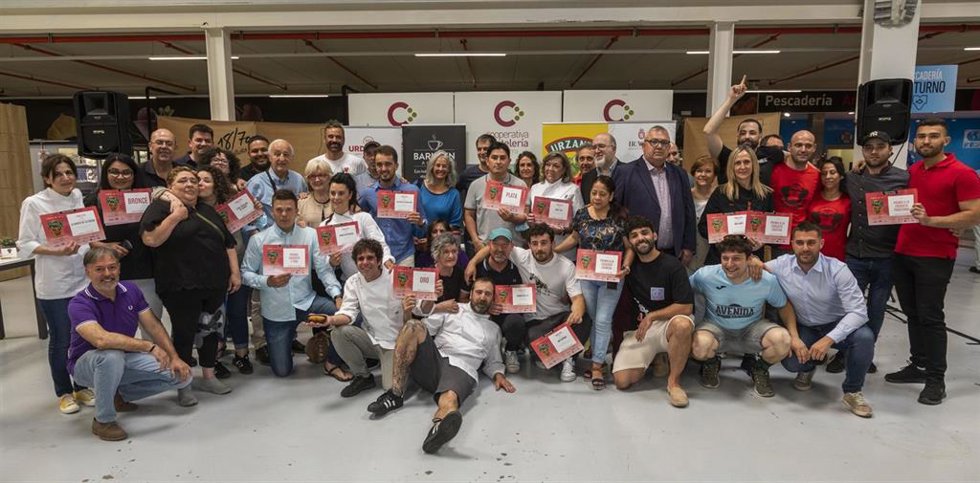 Entrega de los premios de la Semana de la Croqueta.