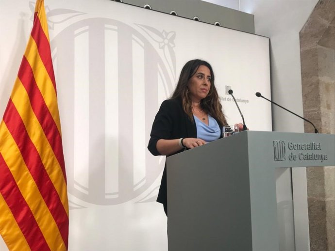 La portaveu del Govern, Patrícia Plaja