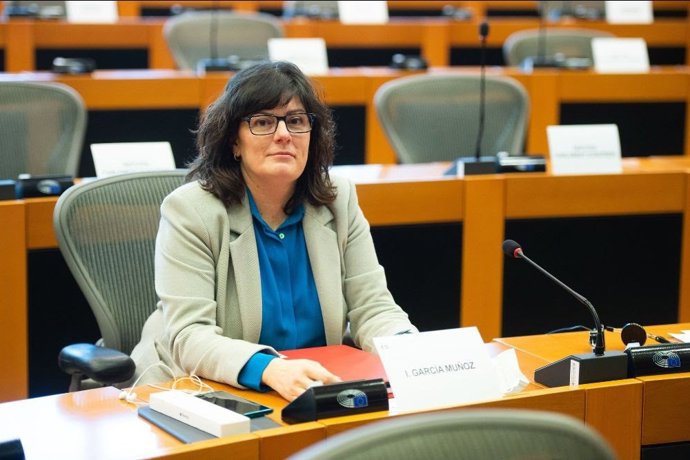 La eurodiputada del PSOE Isabel García.