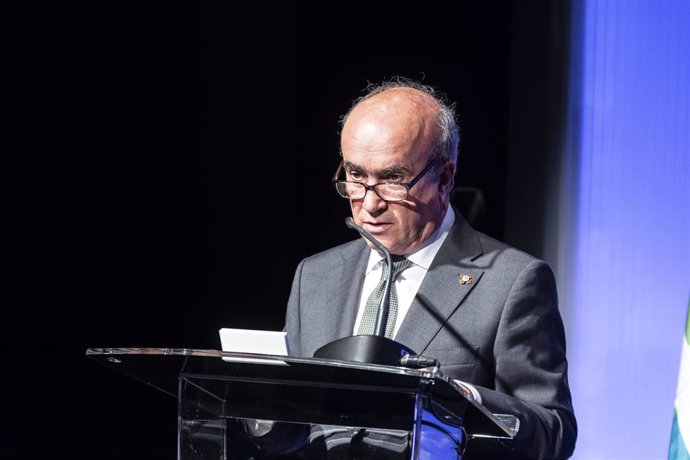 Archivo - El secretario general de la Organización de Estados Iberoamericanos para la Educación, la Ciencia y la Cultura (OEI), Mariano Jabonero, en un acto en 2018 en la Casa de América de Madrid