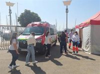 Un simulacro de llegada de un barco con brote de covid pone a prueba tres tecnologías en el puerto de València