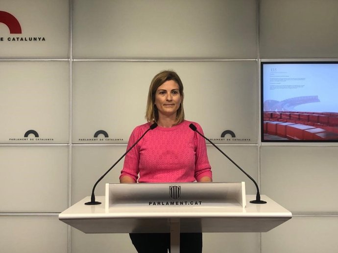 La diputada d'ERC al Parlament Raquel Sans