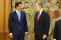 El emir de Qatar anuncia un incremento de 5.000 millones de dólares en las inversiones en España