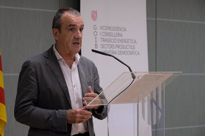 El vicepresidente del Govern y conseller de Transición Energética, Sectores Productivos y Memoria Democrática, Juan Pedro Yllanes.