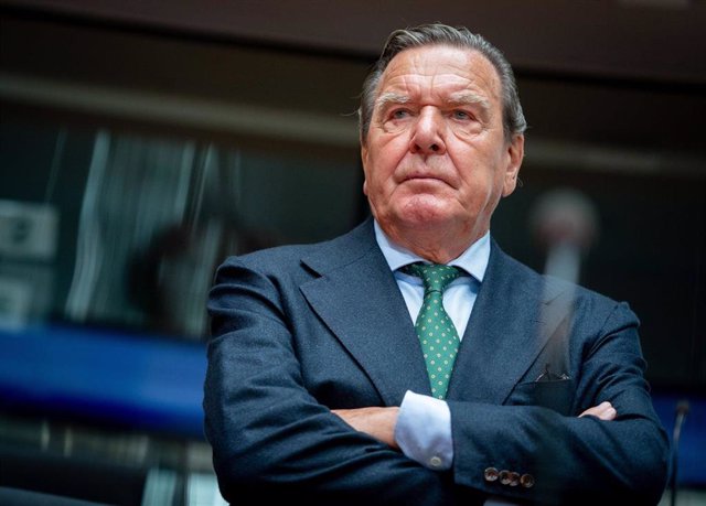 Archivo - Gerhard Schroeder, excanciller de Alemania