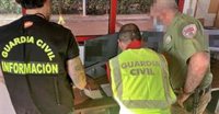 La Guardia Civil realiza un simulacro ante una situación crítica en la Estación de Compresión de Gas de Almendralejo