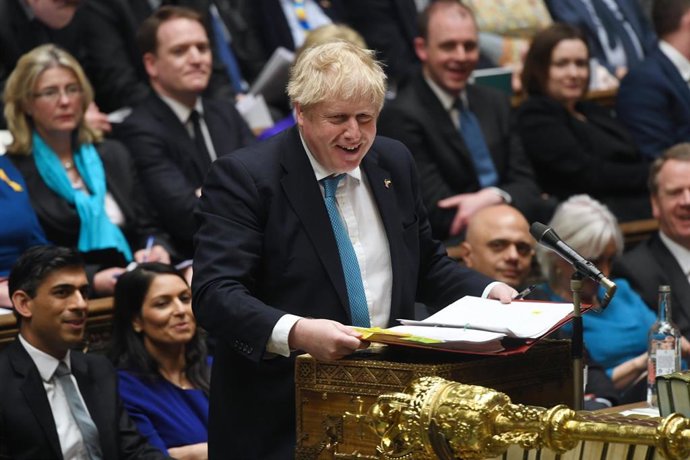 Archivo - Boris Johnson habla en la Cámara de los Comunes