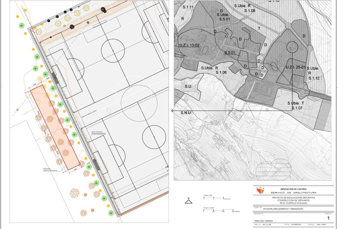 Nota Construcción Nuevo Vestuarios El Cuartillo