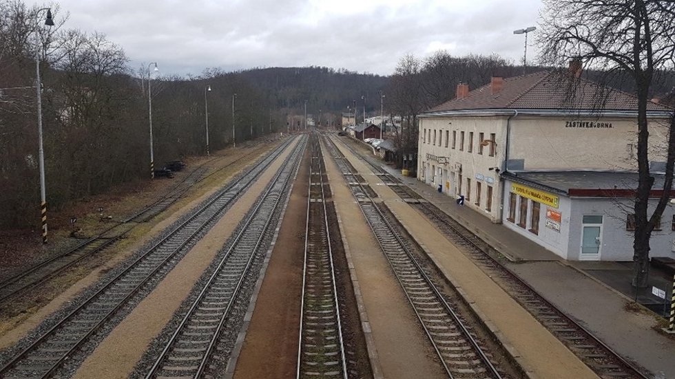 Vías de tren en República Checa