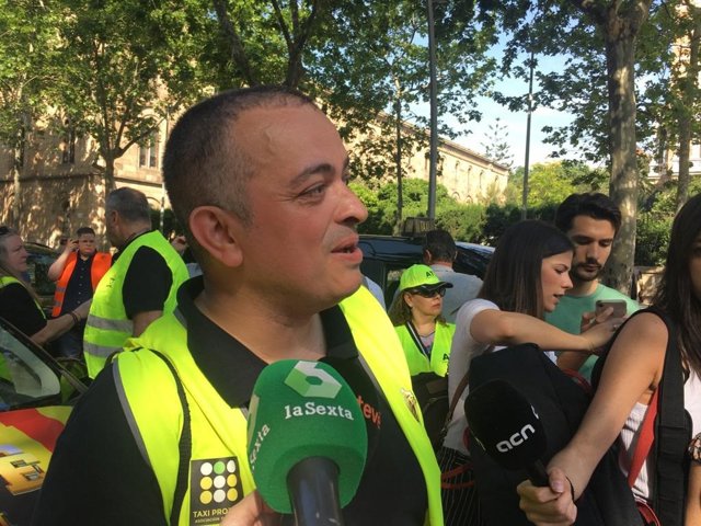 El portaveu d'Élite Taxi, Tito Álvarez