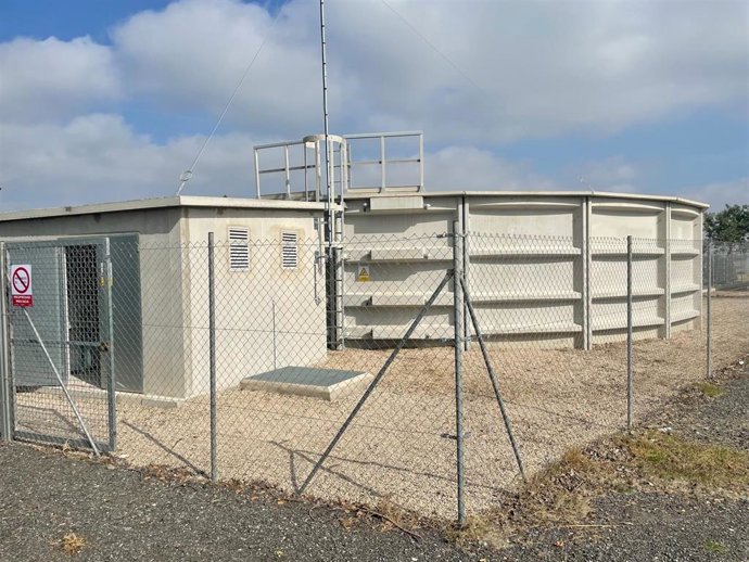 Imagen del nuevo depósito de agua